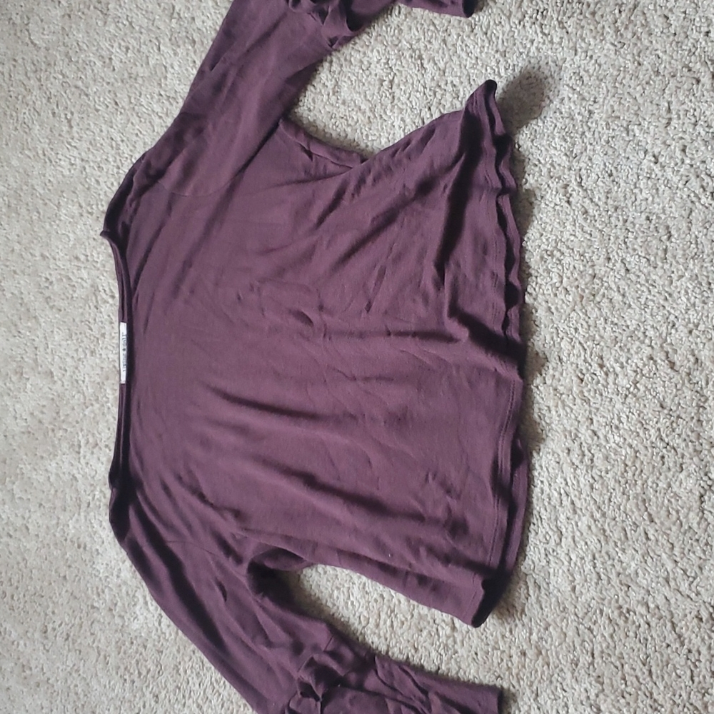 Dry goods deep purple top